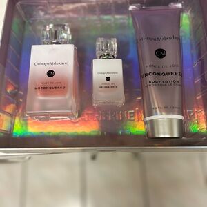 Catherine Malandrino unconquered 3 piece gift set. Brand new!